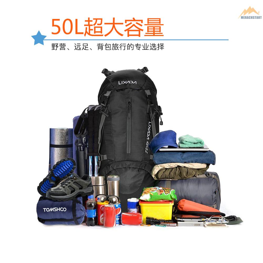 TREKKING Ba Lô Đi Mưa Lixada 50l