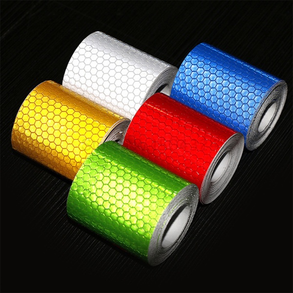 Cuộn Băng Dán Phản Quang Cảnh Báo An Toàn Cho Xe Hơi 5cmx1m