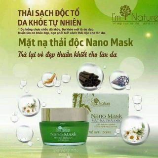 Mặt nạ thải độc Nano Mask