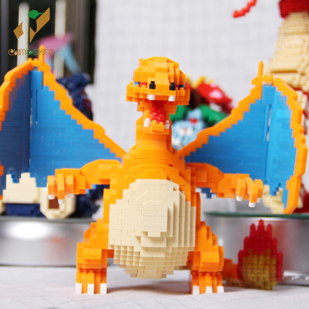 Mô hình lego pokemon đồ chơi 2000 chi tiết rèn luyện trí thông minh