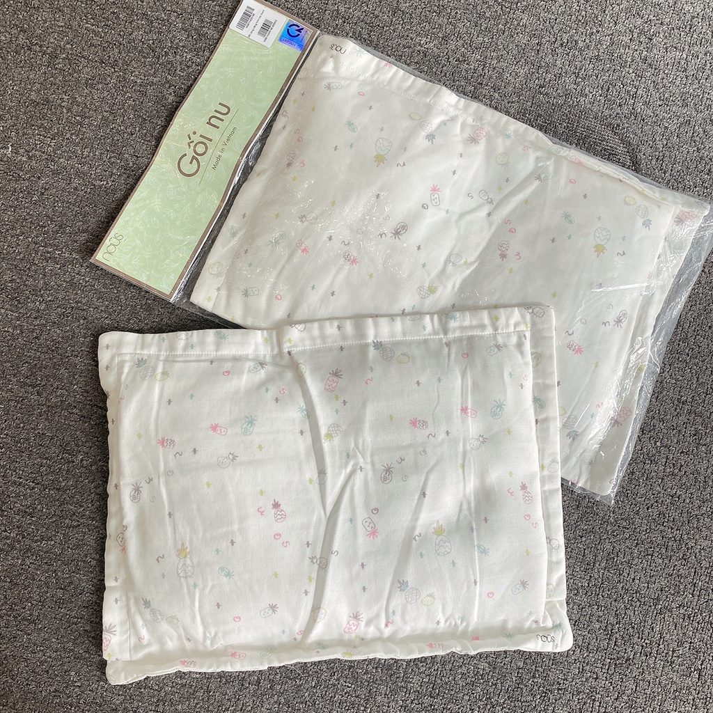 Gối bông Nous xô hình trái thơm dành cho bé từ sơ sinh