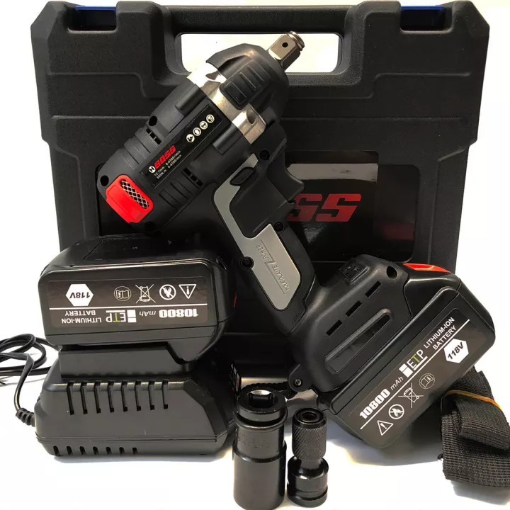 Bộ đế sạc và báo pin kèm nguồn dự phòng 5V 3A cho máy BOSS, pin ETP 21V và các pin có dạng tương tự