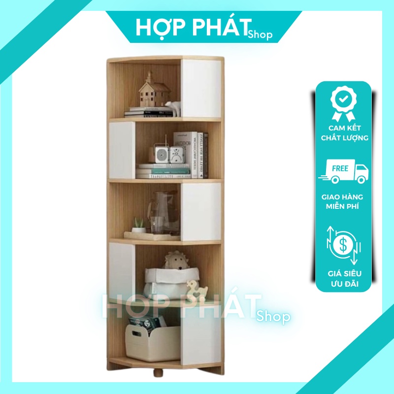 Kệ để đồ, Decor bằng gỗ hình đa giác, để góc tường trang trí cực đẹp .