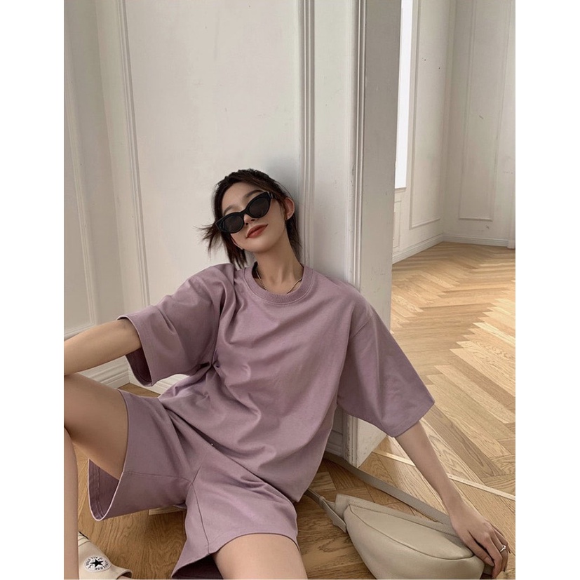 Bộ Quần Áo Mùa Hè Nam 6 Màu Cotton Thoáng Mát Thầm Hút Mồ Hôi Cao Cấp Unisex Basic Streetwear. BCT01