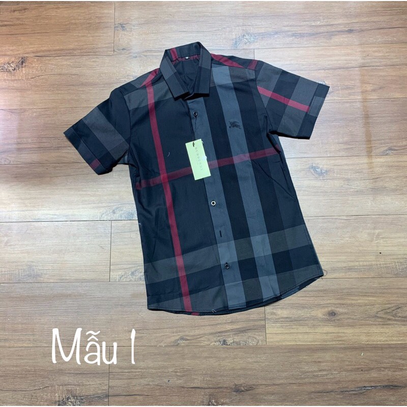 Áo sơ mi cộc kẻ bbr new hot💥 | BigBuy360 - bigbuy360.vn
