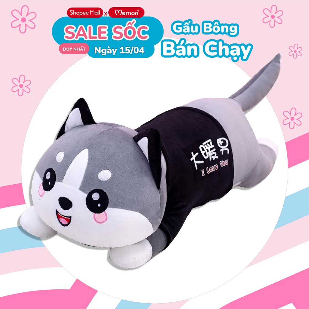 [Mã LIFEMALL2505 giảm 10% đơn 250K] Gấu Bông Mèo Mắt Tròn Cute Cao Cấp Memon