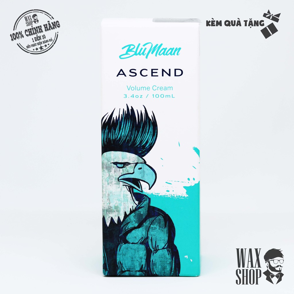 [Chính Hãng] - Kem Tạo Phồng Blumaan Ascend Cream - Tặng kèm lược và mẫu thử