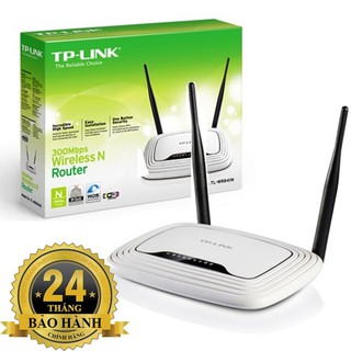 Bộ Phát Wifi 2 Râu TPLink 841N - Router Wi-Fi Chuẩn N Tốc Độ 300Mbps - Hàng Chính Hãng - 841N
