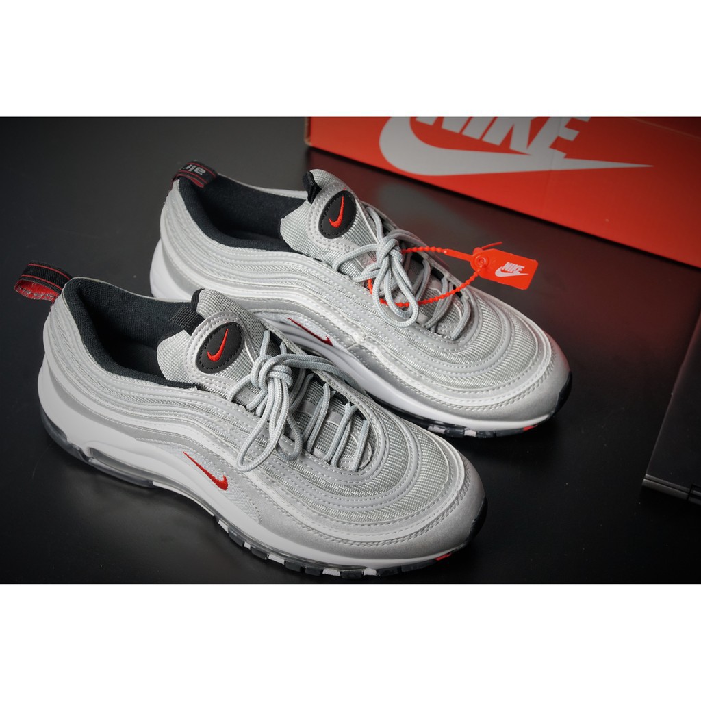 Giày Thể Thao AM 97 Màu Bạc - Sneakers NIKE SILVER Size Nam Nữ | BigBuy360 - bigbuy360.vn