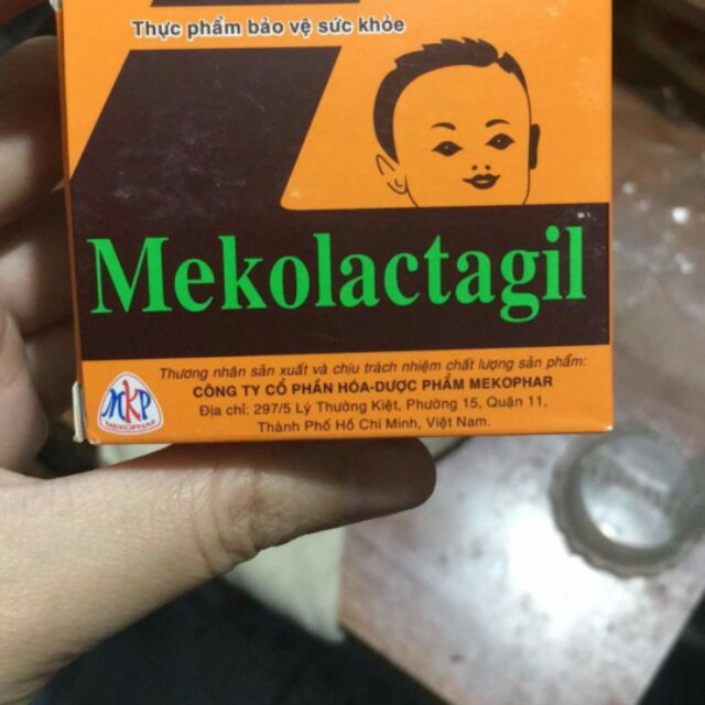 Combo tảo lợi sữa Mekolactagil.