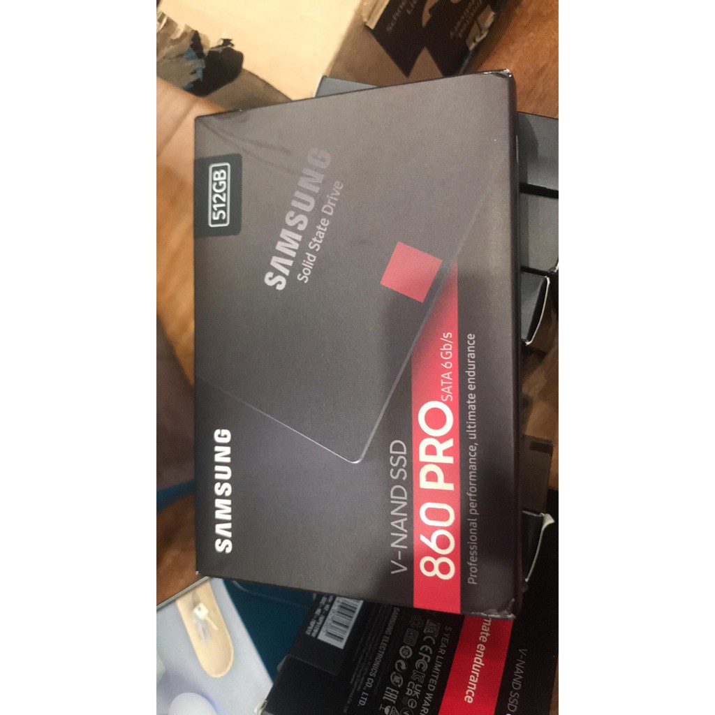 Ổ CỨNG TRONG SSD Samsung 860 Pro Series 2.5-Inch SATA III 512GB MZ-76P512BW new box