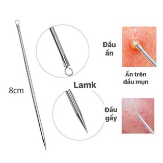 CÂY LẤY MỤN DÀI 8CM 2 ĐẦU TIỆN LỢI