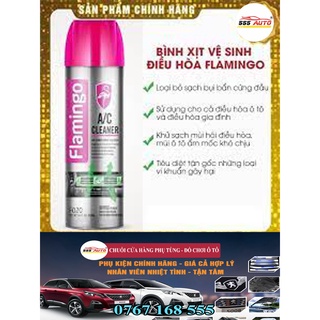 Vệ sinh điều hoà dàn lạnh xe hơi máy lạnh flamingo