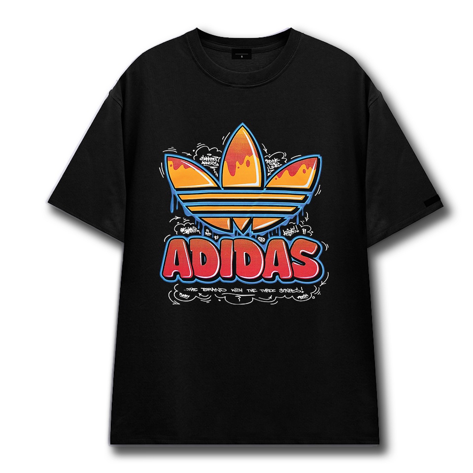 Áo phông adidas áo thun adidas addidas cotton co giãn 4 chiều thoáng mát cao cấp thiết kế nghệ thuật vintage art unisex