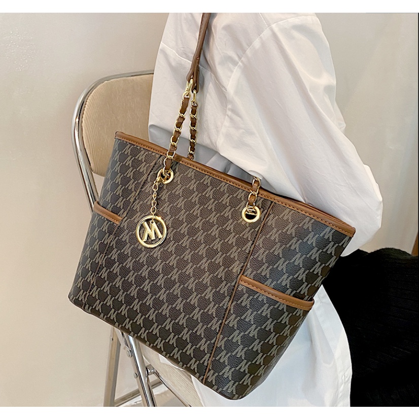 Túi xách nữ, bản to, màu sắc trang nhã lịch sự, mẫu mã thanh lịch