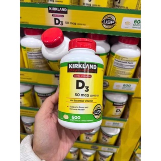 Viên uống Vitamin D3 Kirkland của Mỹ