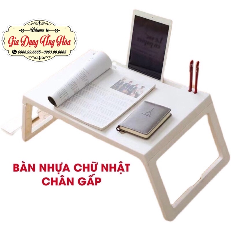 bàn học gấp gọn đa năng( chân sắt) vân gỗ chắc chắn