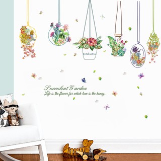 decal dán tường dây treo