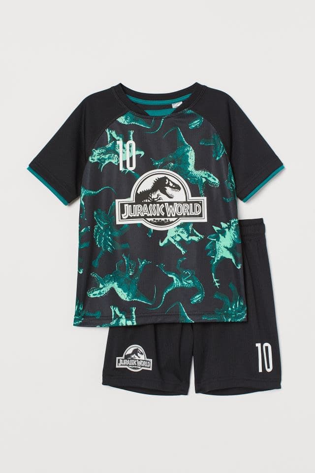 [FREESHIP đơn từ 0đ] Bộ khủng long Jurassic đen