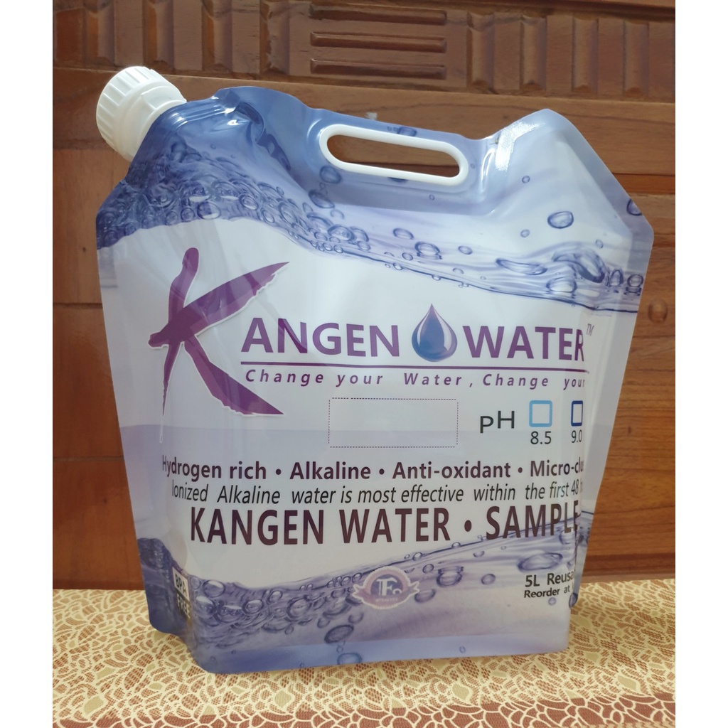 Túi đựng nước Kangen hàng chính hãng Enagic loại 5 lit