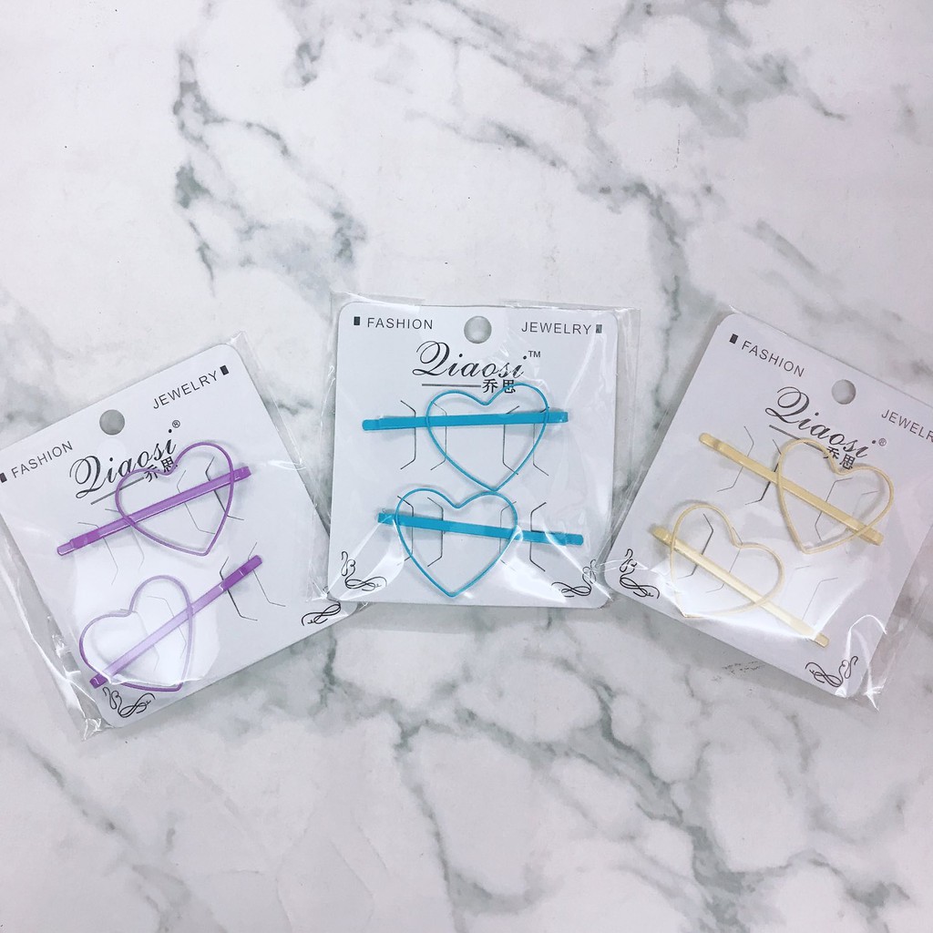 set cặp tóc cute