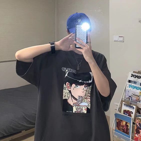 Áo Thun Tay Ngắn Cổ Tròn In Hình Thương Hiệu Thời Trang size M-5XL Dành Cho Nam