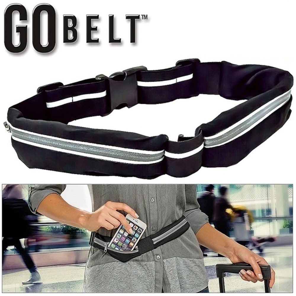 [HOT HÈ] Đai lưng thể thao Go Belt đeo hông đựng điện thoại - Bảo mật, an toàn, tiện lợi