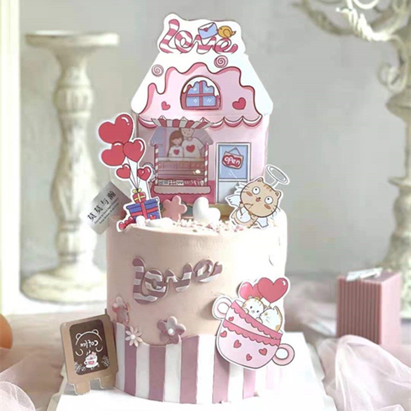 CAM-Set nhà mèo HPBD