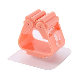 Móc treo tường kẹp giữ cây lau, đồ dùng chiu lực 6kg ( 6 cái)