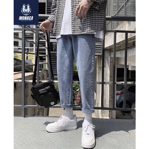 [Mã SRBACK010912 hoàn 20K xu đơn 50K] Quần jean nam ống rộng form baggy mã BG01 hot trend hàn quốc | BigBuy360 - bigbuy360.vn