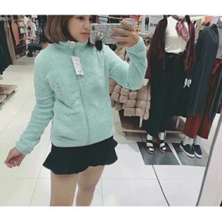 Thanh lý Áo lông cừu xuất xanh ngọc size S