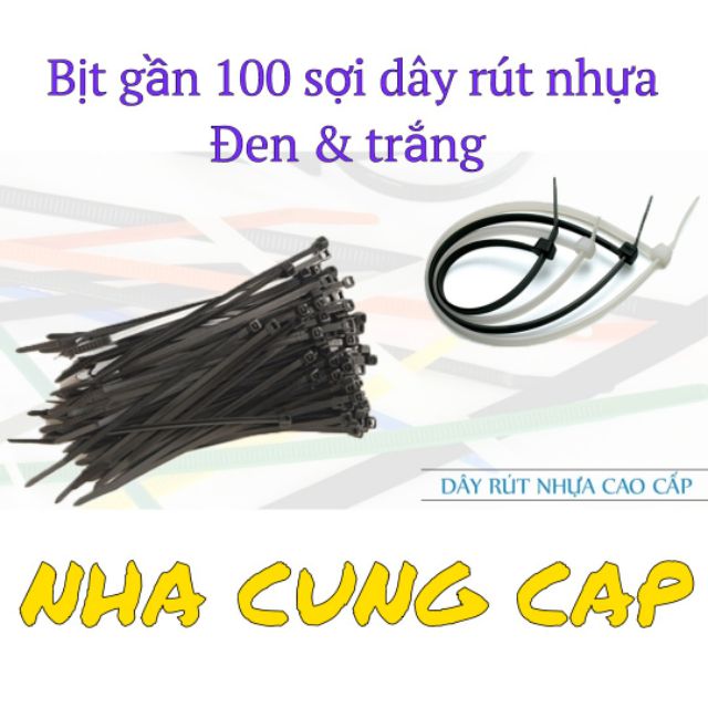 (GIÁ HỦY DIỆT)DÂY RÚT TRẮNG ĐEN