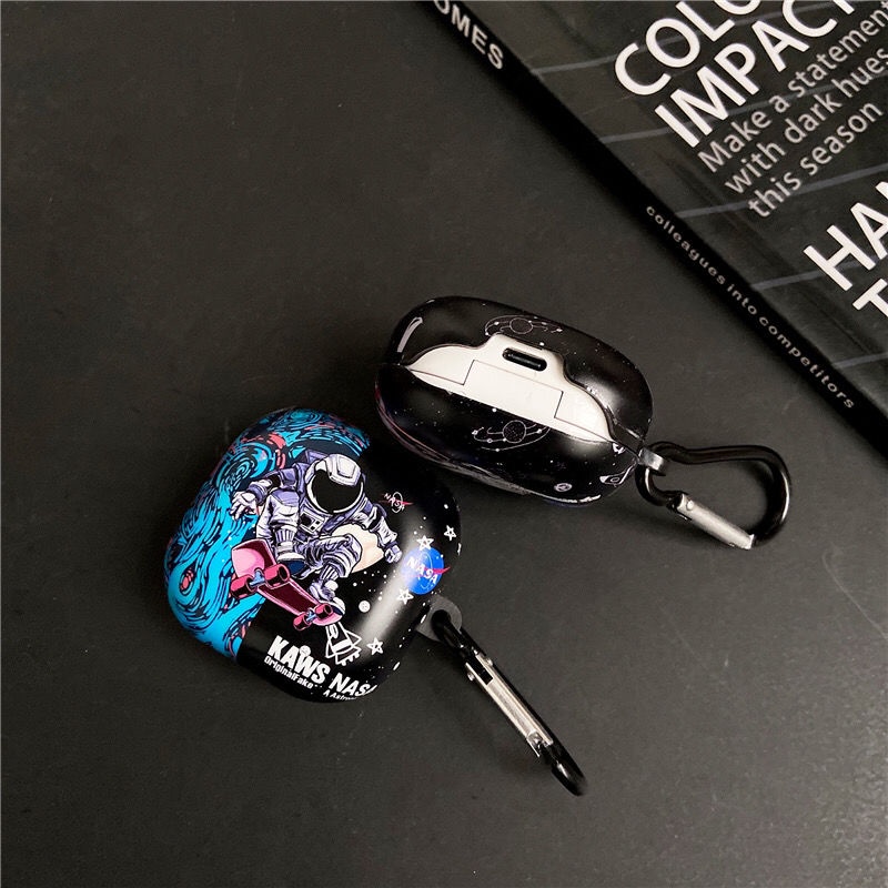 Sẵn Sàng! Vỏ Bảo Vệ Hộp Sạc Tai Nghe Samsung Galaxy Buds 2 Mềm Hình Phi Hành Gia Và NASA
