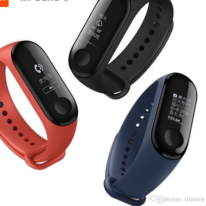 Dây Đeo Thay Thế Cho Đồng Hồ Thông Minh Xiaomi Mi Band 3 / Mi Band 4 Xiaomi 100% Chính Hãng