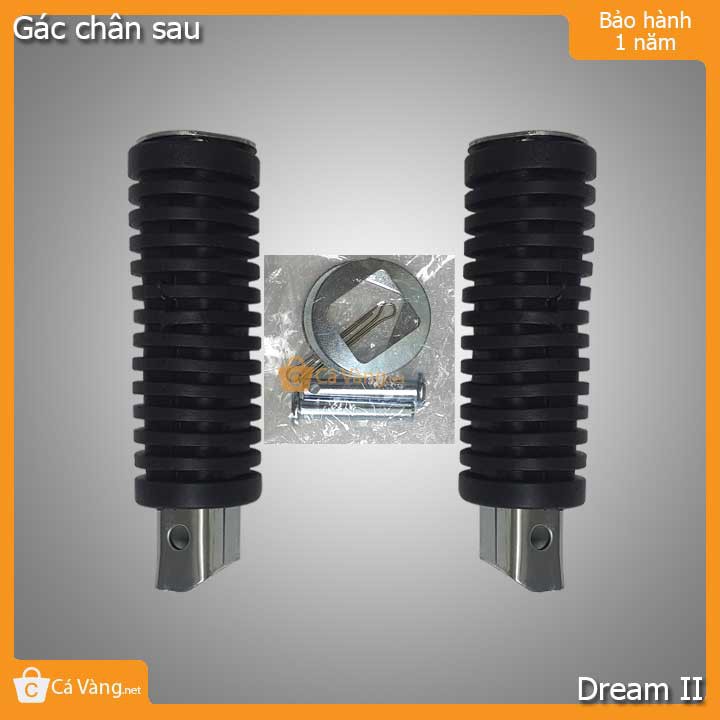 Cao su gác chân sau xe máy Dream II, Thái, Việt loại tốt giá rẻ