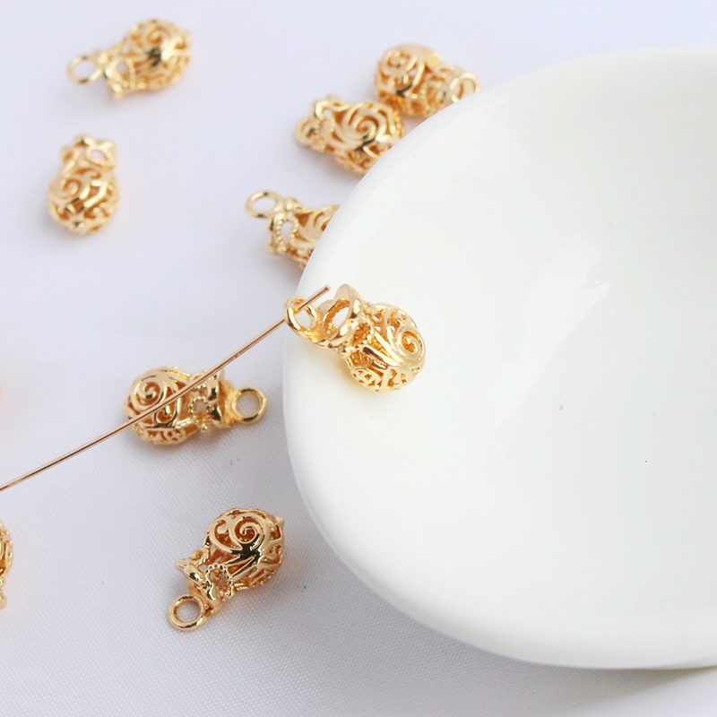 Mặt Dây Chuyền Hình Túi Tiền Bằng Đồng 14K Nhiều Màu Sắc