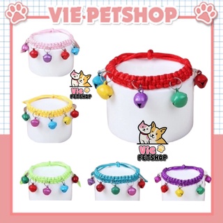 Vòng cổ nhiều chuông cho chó mèo nhỏ | vie petshop