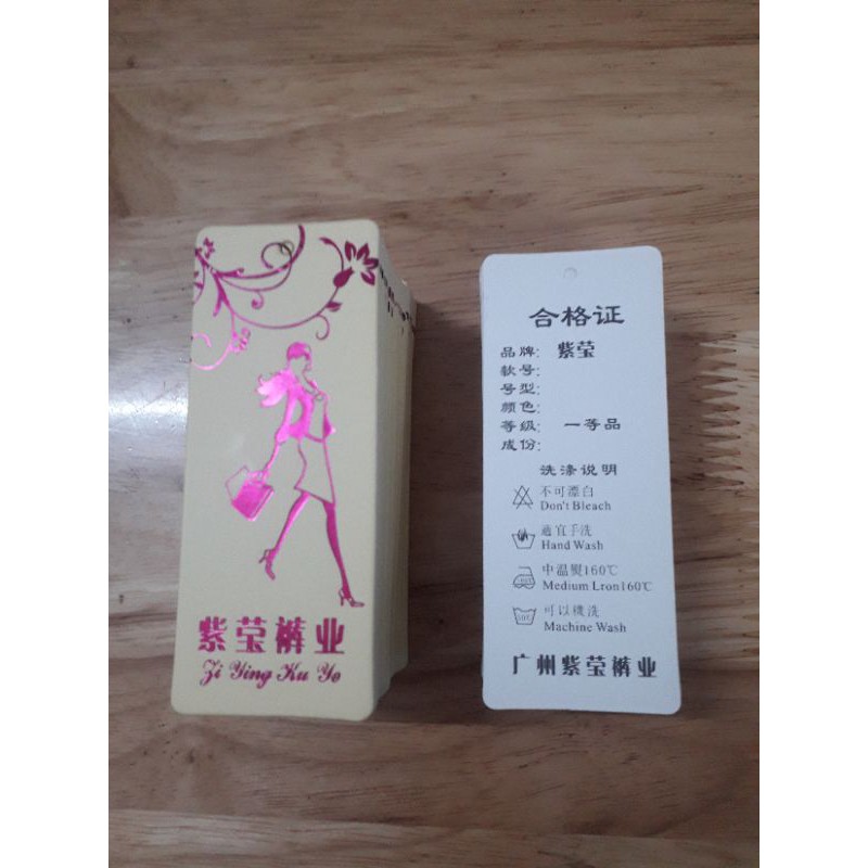 Thanh lý tag quảng châu ép kim cao cấp 200c