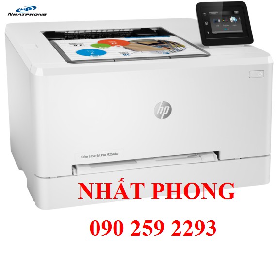 Máy In HP Color LaserJet Pro M254dw - in 2 mặt / wifi