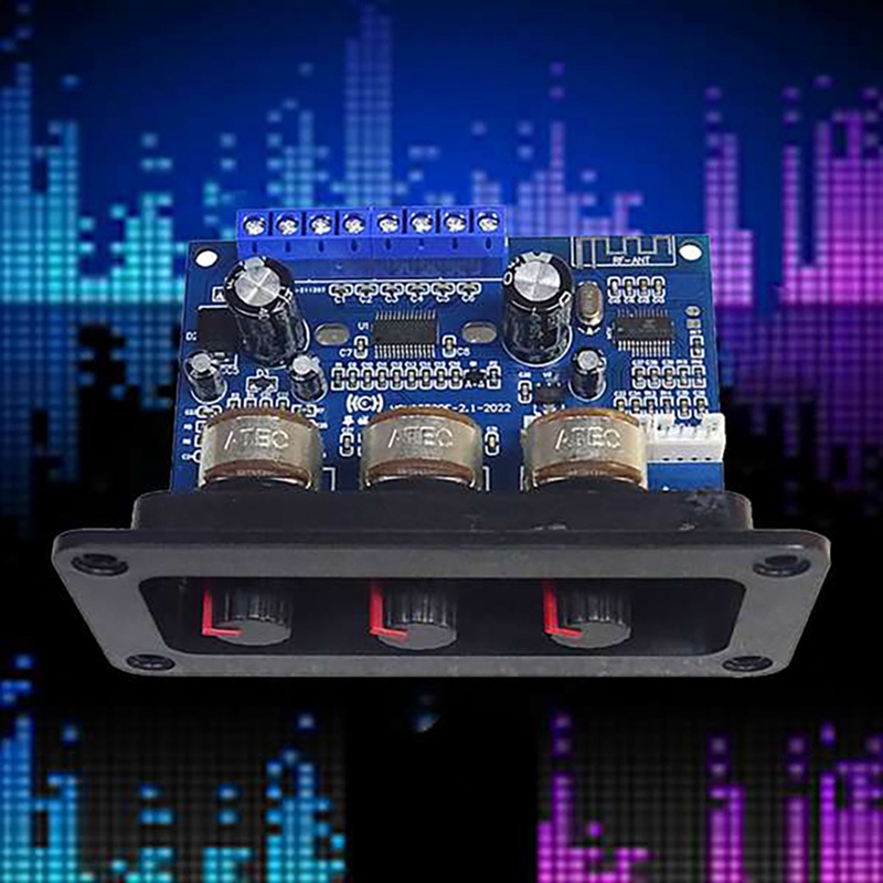 Bảng Mạch Khuếch Đại Âm Thanh 2.1 Kênh bluetooth 5.0 2x25w + 50w Chuyên Dụng