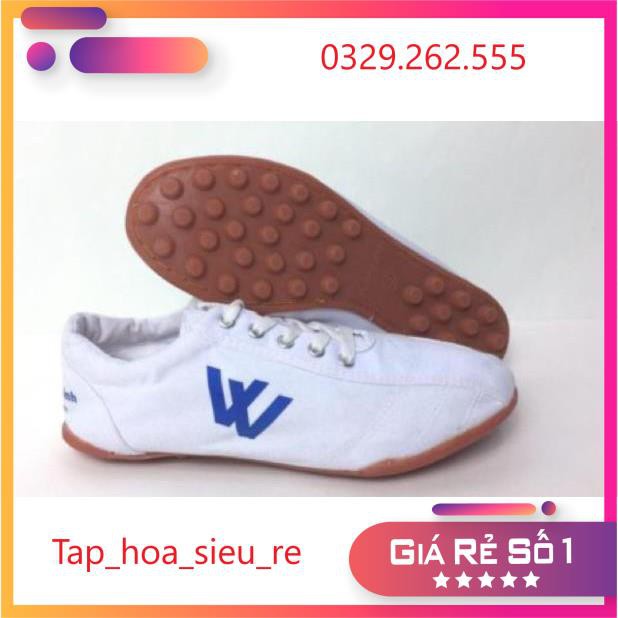(Rẻ Vô địch) Giầy đinh đá bóng mầu trắng hàng xuất khẩu cao cấp hàng chuẩn công ty