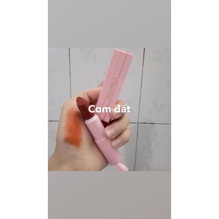 Son dầu dừa cao cấp màu cam đất