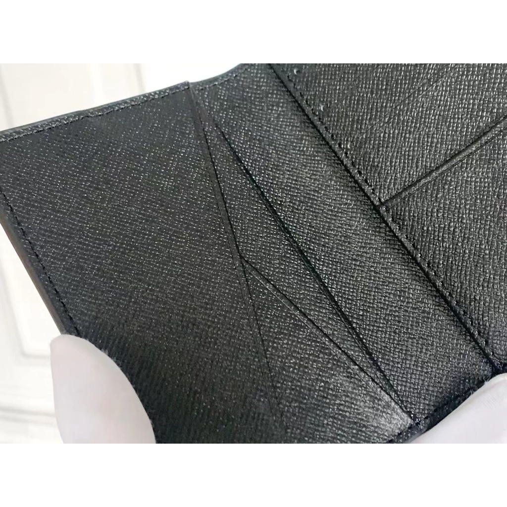 Sẵn sàng giao hàng 100% nguyên bản chính hãng Louis Vuitton LV ví da đựng thẻ mới có hộp M63144