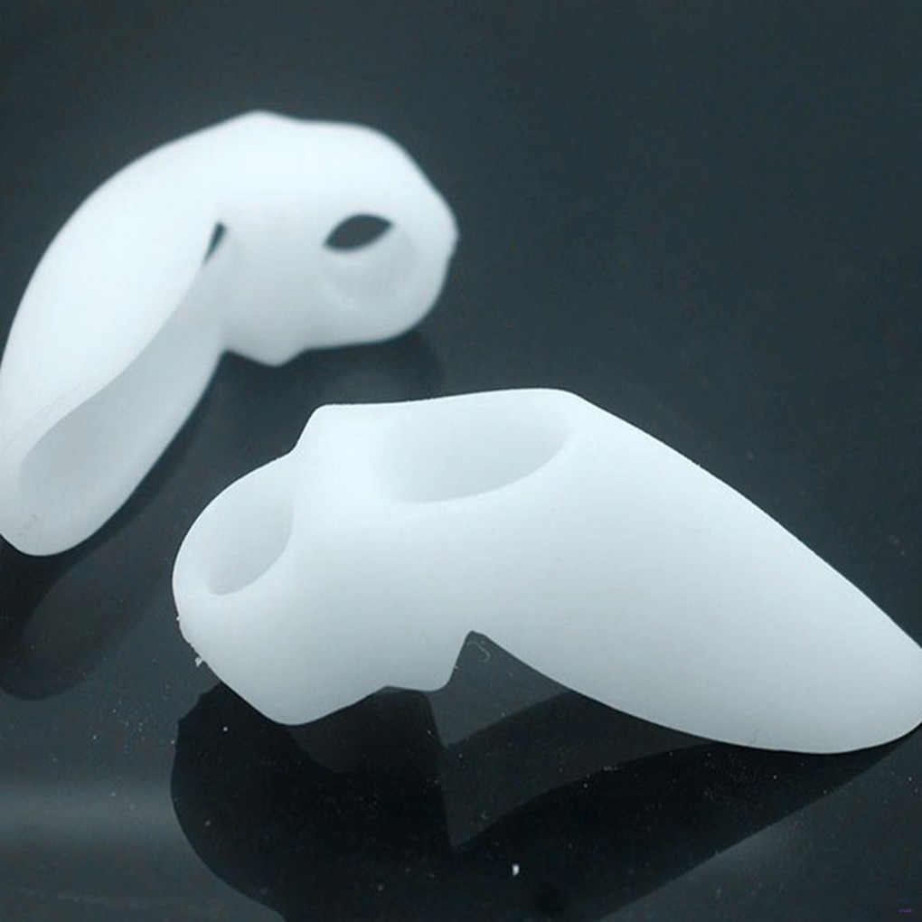 [Hàng mới về] Cặp Dụng Cụ Tách Ngón Chân Bằng Silicon Thiết Kế Tiện Dụng