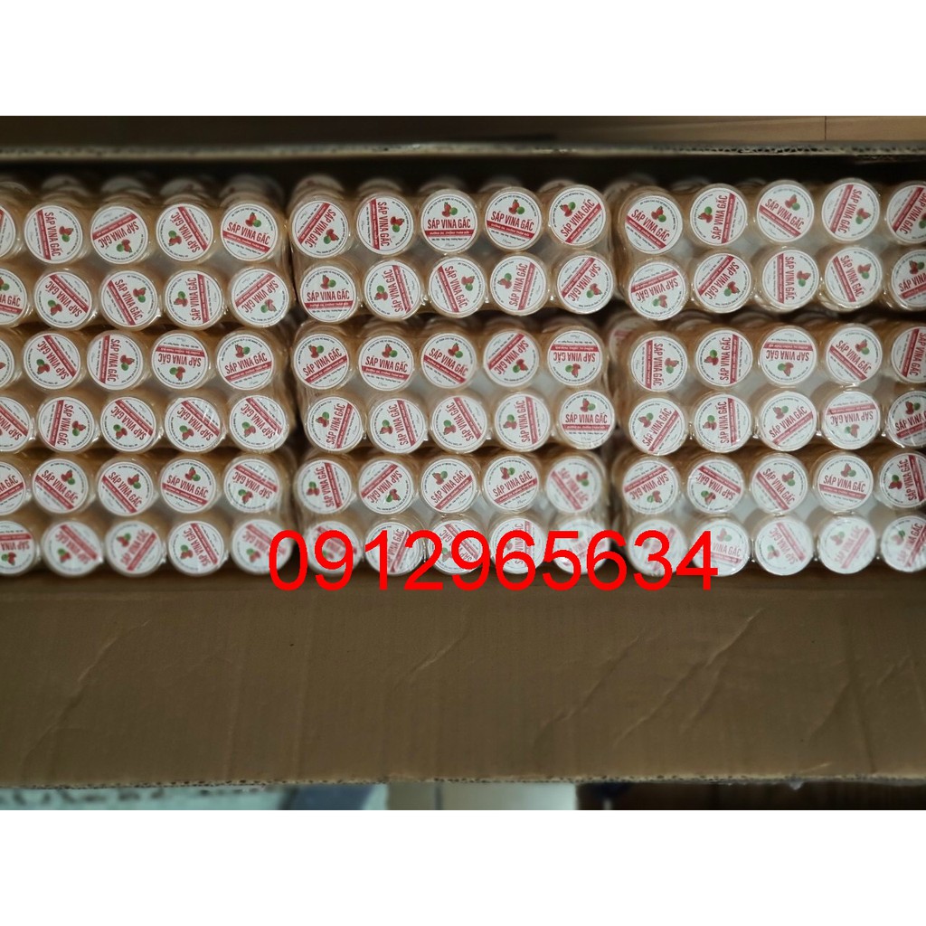 Sáp Vina gấc dưỡng môi cho đôi môi mờ thâm dưỡng ẩm căng mọng chống lão hóa không khô nẻ bong tróc