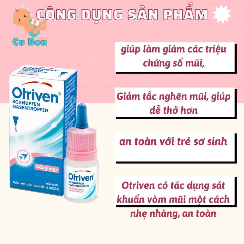 Nhỏ mũi của Đức Cho bé