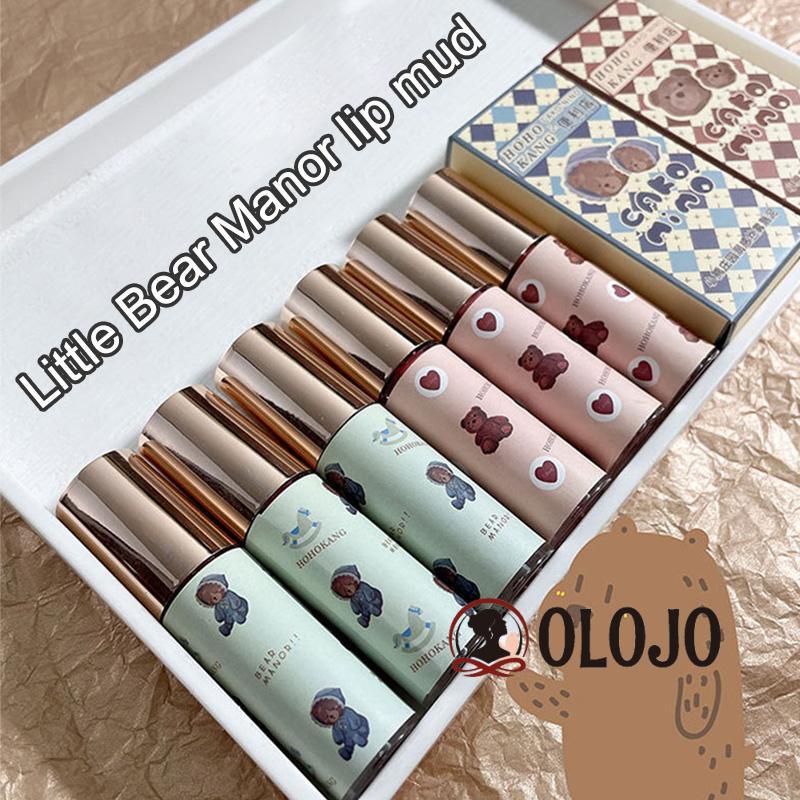 ⚜️Son Lì Hohokang Bear Mềm Mịn Không Thấm Nước Lâu Trôi Hàng Nội Địa Trung