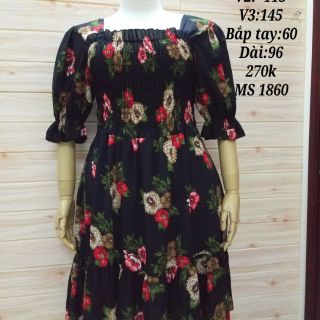 ĐẦM VOAN HOA BIG SIZE