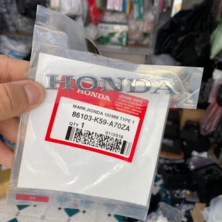 Cặp Tem logo chữ nổi HONDA gắn Vario Click chính hãng indo