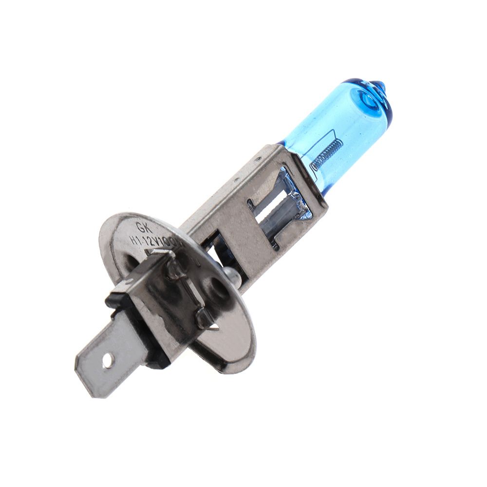 Bóng đèn pha led xenon 6000k h1 h3 100w siêu sáng cho xe hơi